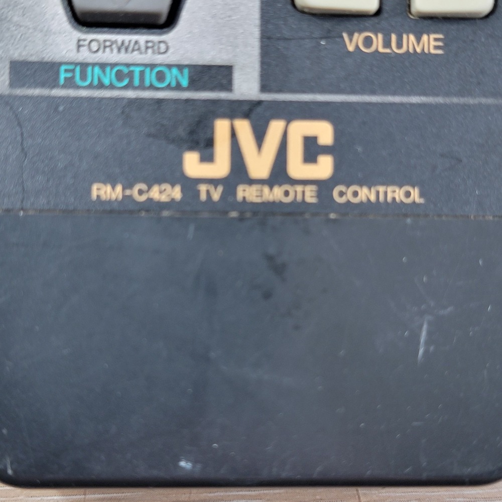 JVC RM-C424 TV Remote Control OEM - Picture 4 of 4